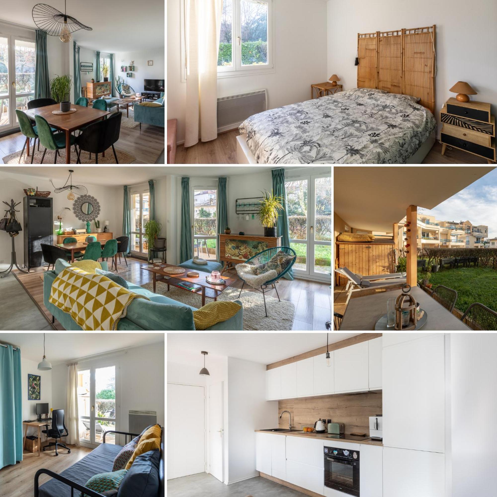 T3 Calme - Ideal Famille & Pros - Parking - Jardin - Wifi - Netflix 브장송 외부 사진